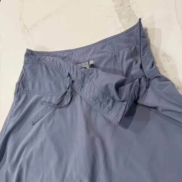 Athleta Everyday Skort Skirt Womens 10 Purple/Gray Zipper Side Tennis Activewear - Picture 3 of 10